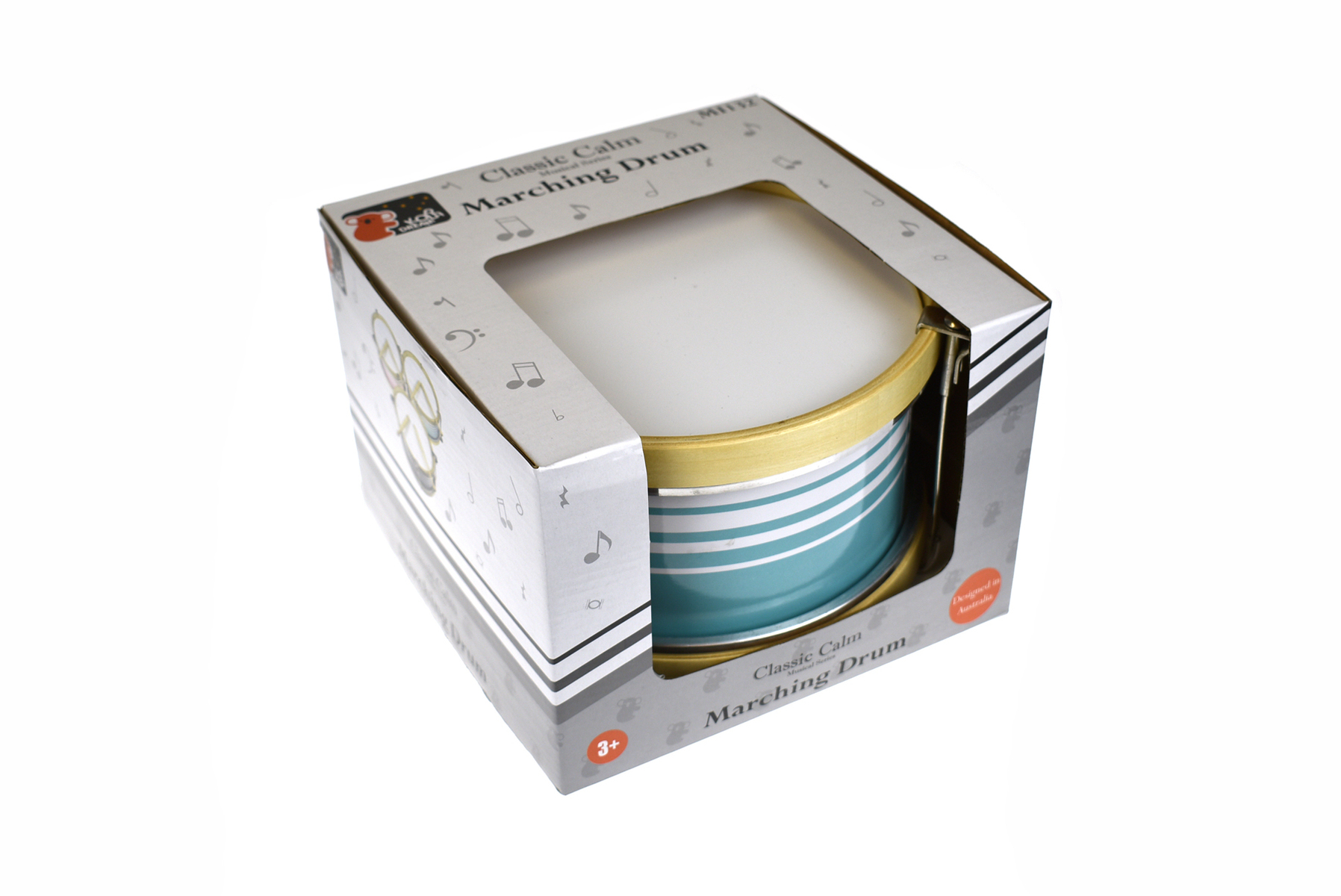 Classic Calm Marching Drum - Spring Green.2